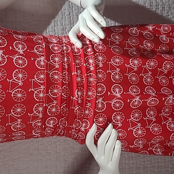 Bicycle Pattern Dress - Picture 2 of 8